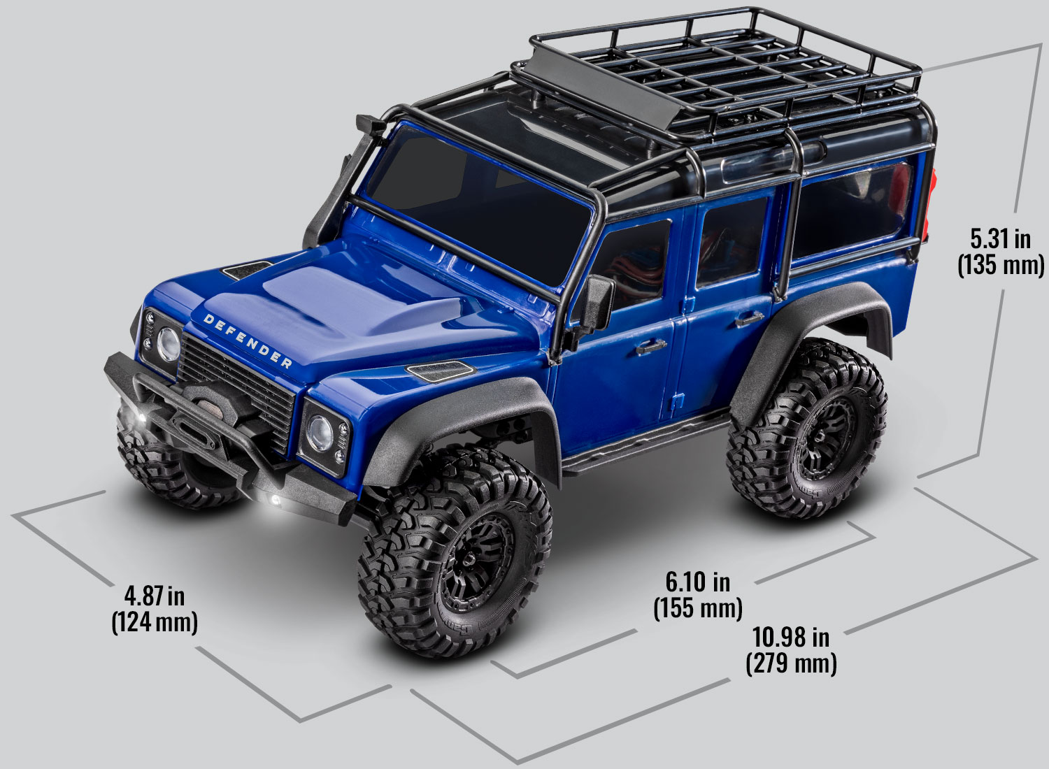 97054-1: TRX-4M™ Scale and Trail® Crawler with Land Rover® Defender ...